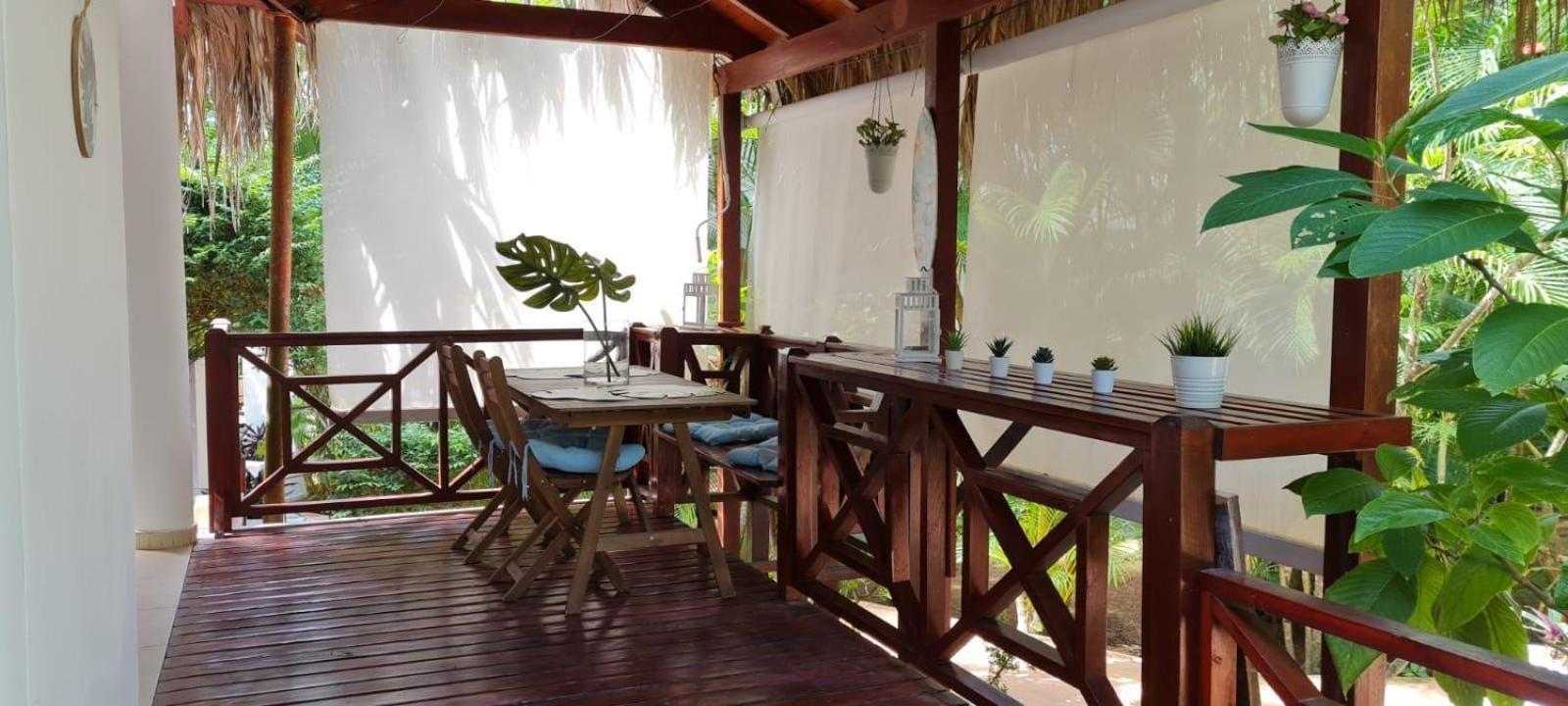 Chalet Tropical Au Coeur De Las Terrenas Exterior foto