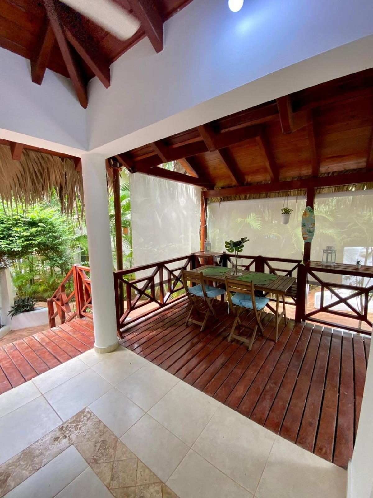 Chalet Tropical Au Coeur De Las Terrenas Exterior foto